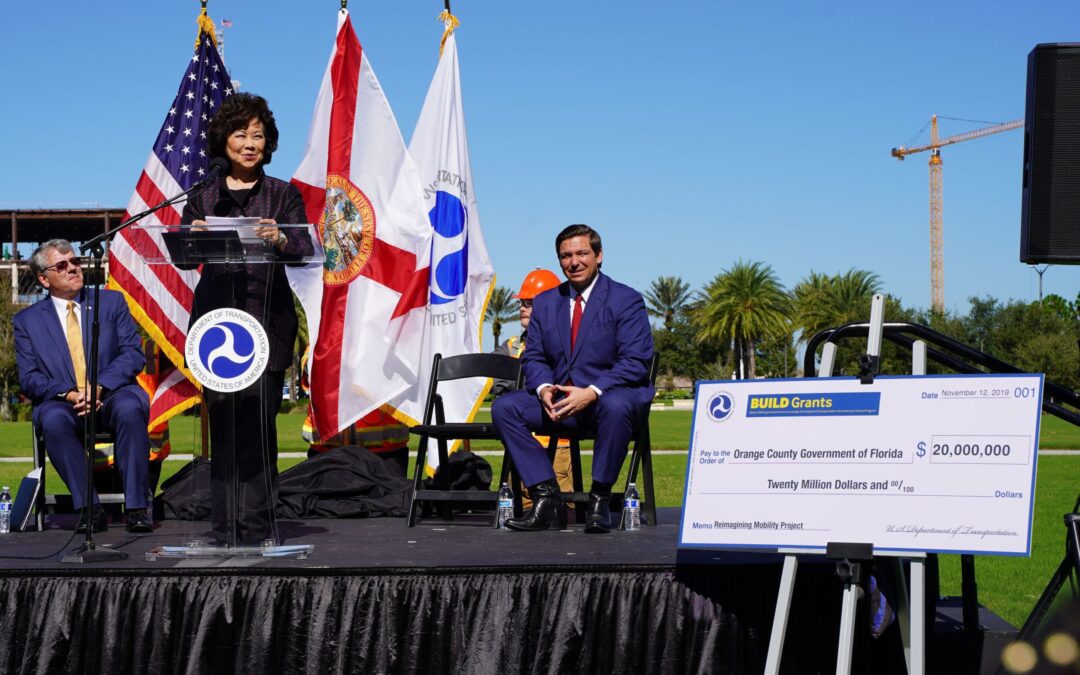 Orange County Awarded $20 Million Federal BUILD Grant  to Reimagine Mobility in the Region