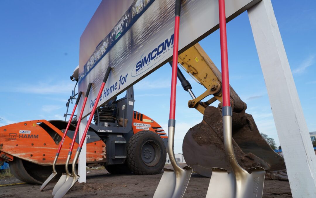 SIMCOM Aviation Training Begins Construction on Global Headquarters
