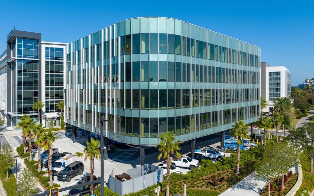 High-Tech Glass Wraps Around Innovative Design in Lake Nona Office Tower