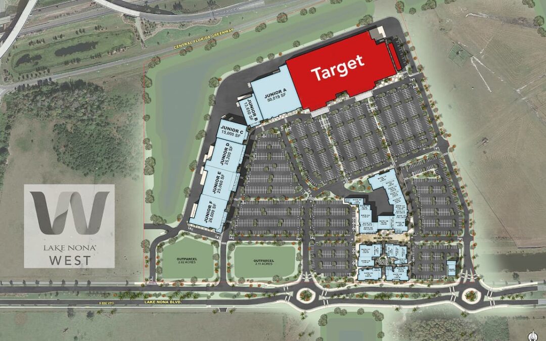 Target confirmed to anchor Lake Nona West lifestyle shopping center by developer Tavistock