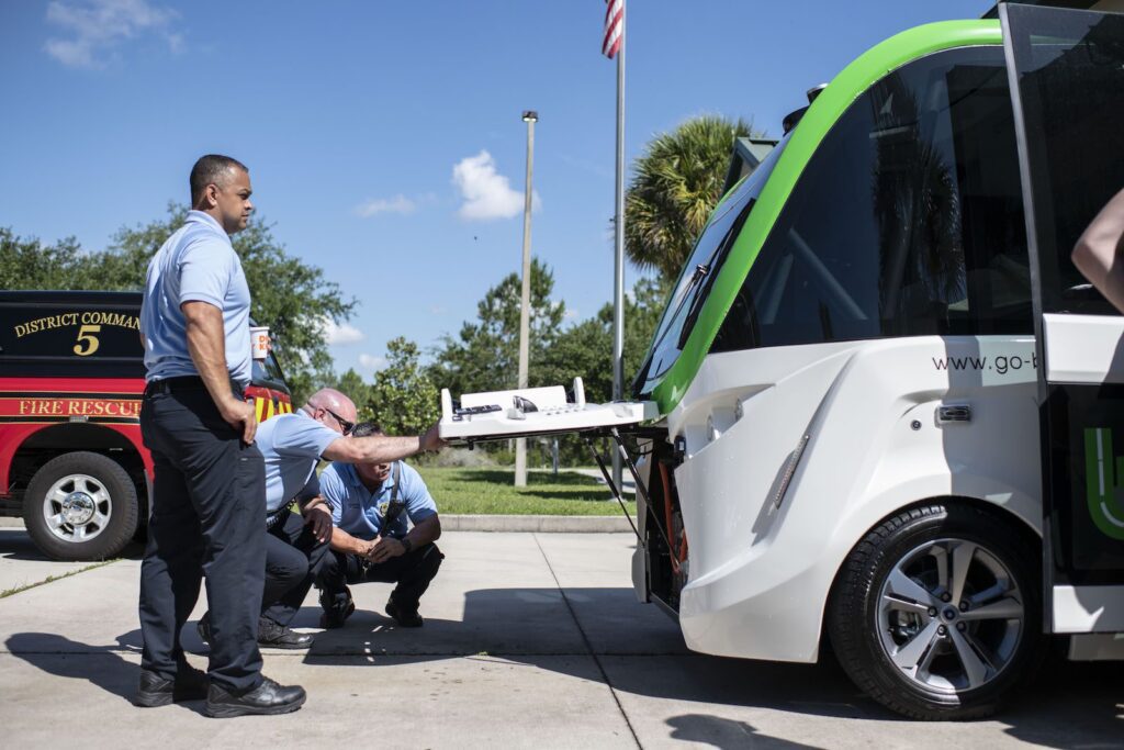First Responder Autonomous Shuttle Training 3
