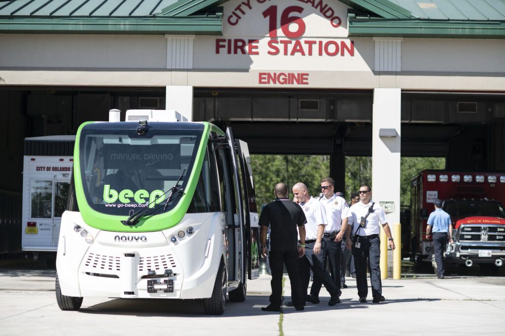 First Responder Autonomous Shuttle Training 1