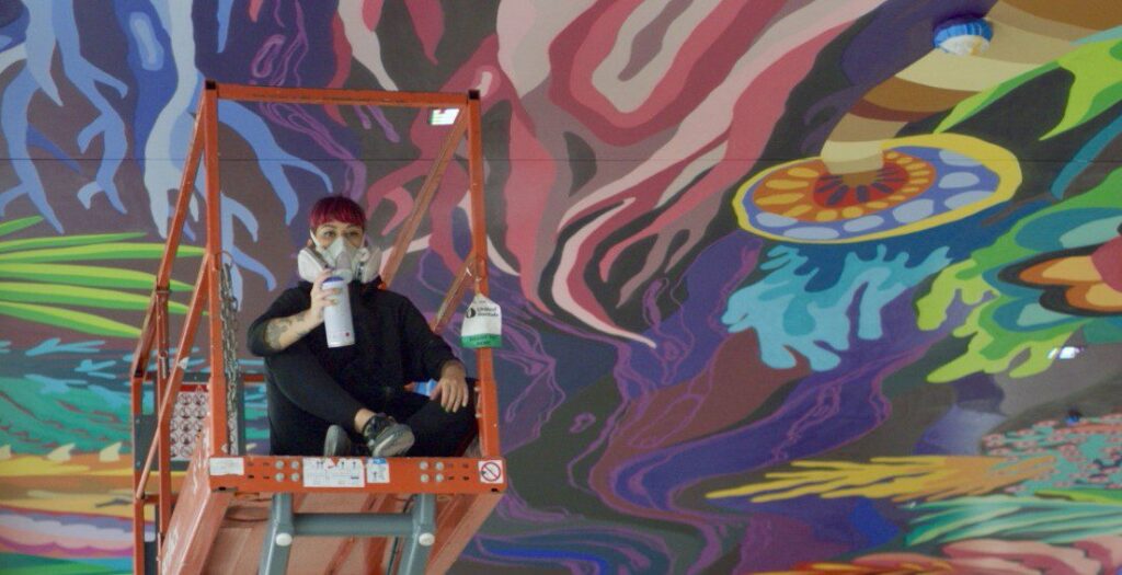 Epic Art Scene at Pixon Features Women Artists 6