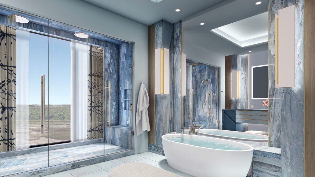Lake Nona Wave Hotel Penthouse Bathroom